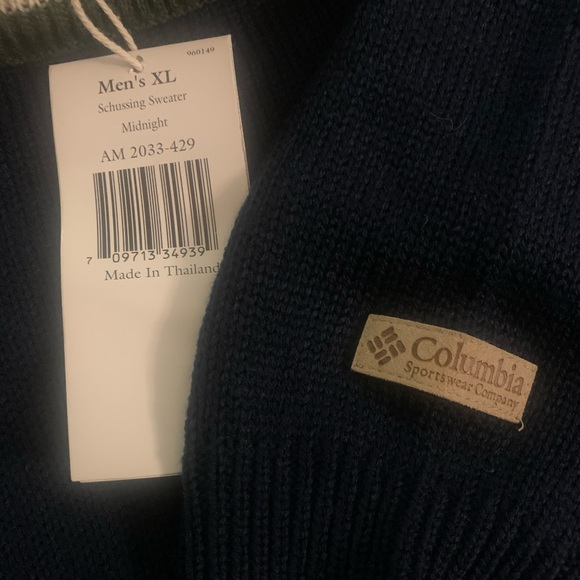 Columbia  Men’s Schussing Sweater Size XL!! - Picture 4 of 5